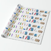 The Day the Crayons Quit Themed Wrapping Paper ラッピングペーパー (アンロールド)
