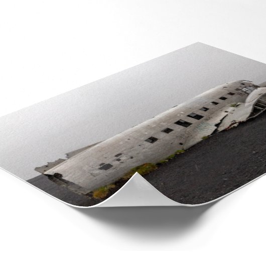 The DC9 plane wreck ポスター (角)