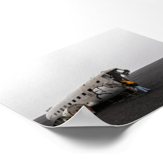 The DC9 plane wreck ポスター (角)