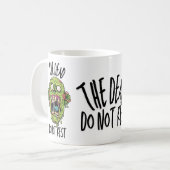 The Dead Do Not Rest - Coffee Mug コーヒーマグカップ (正面左)