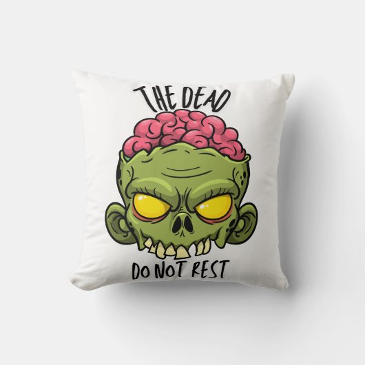 The Dead Do Not Rest - Pillow クッション (正面)