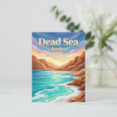 The Dead Sea Jordan ポストカード (スタンド正面)