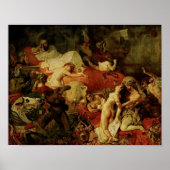 The Death of Sardanapalus by Delacroix - Poster ポスター (正面)