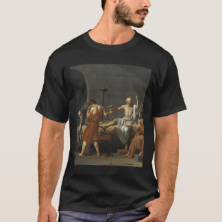 The Death Of Socrates By Jacques-Louis David Tシャツ
