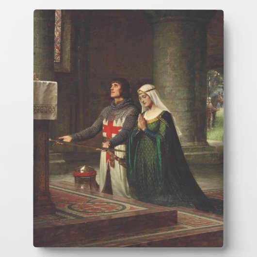 The Decommunsion By Edmund Blair Leighton 1908 フォトプラーク (正面)