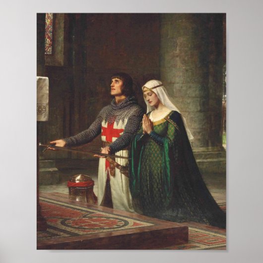 The Decommunsion By Edmund Blair Leighton 1908 ポスター (正面)