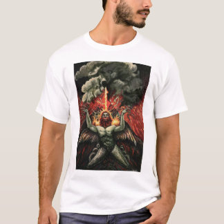 The defeat of Typhon By Nefertara Tシャツ