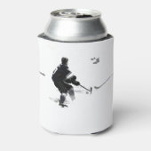 The Deke – ホッケープレーヤー 缶クーラー (缶裏面)