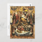 The Deposition of Jesus Orthodox Christian Icon ポストカード (正面/裏面)