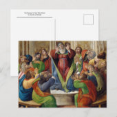 The Descent of the Holy Ghost by Botticelli ポストカード (正面/裏面)
