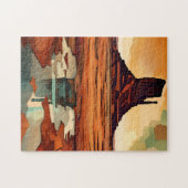 The Desert Monument Landscape  ジグソーパズル (横)