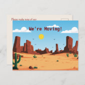 THE DESERT MOVING POSTCARD シーズンポストカード (正面/裏面)