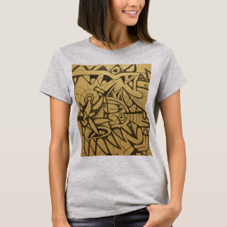 The design is incredibly detailed—it's an all-over tシャツ