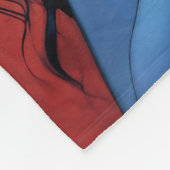 The Destroyer of Evil Goddess Kali フリースブランケット (角)