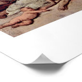 The Destruction Of The Temple By Francesco Hayez ポスター (角)