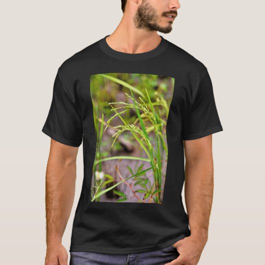 The developing ear of rice, a symbol of fertility  tシャツ (正面)
