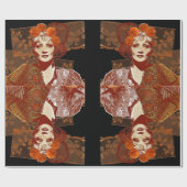 The Devil is a Woman ラッピングペーパー (フラット)