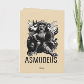 The Devil Personified Illustration Asmodeus カード (裏面)