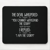 The Devil Whispered You Cannot Withstand The Self- マウスパッド (正面)