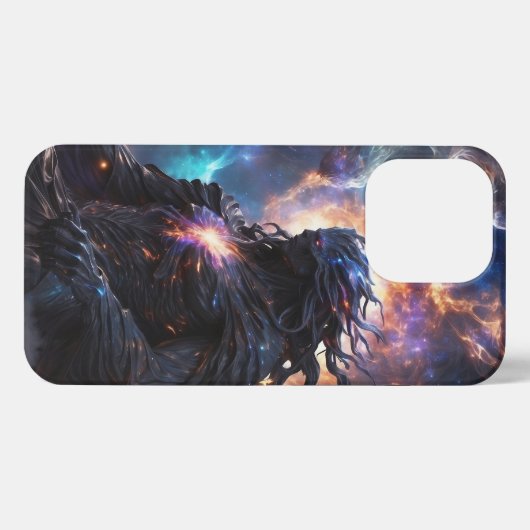 The Devourer of Worlds on his Throne iPhoneケース (裏面横)