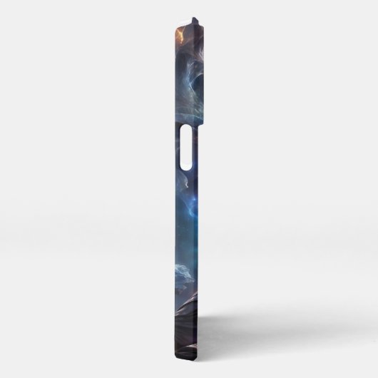 The Devourer of Worlds on his Throne iPhoneケース (右側面)