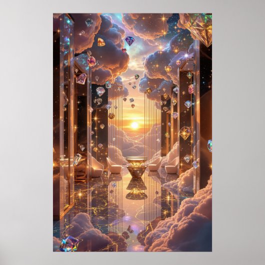 The Diamond Lounge: Where Infinity Meets Luxury ポスター (正面)