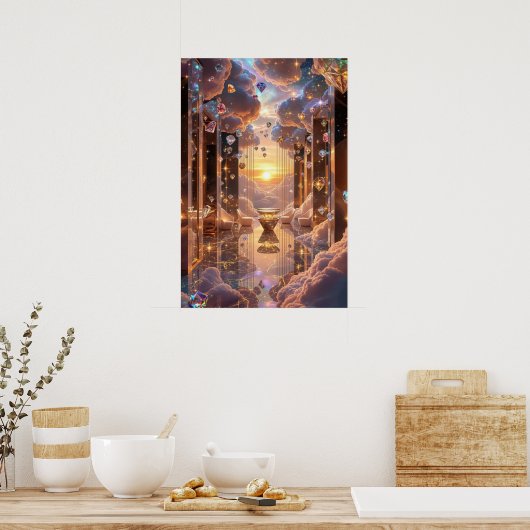 The Diamond Lounge: Where Infinity Meets Luxury ポスター (キッチン)