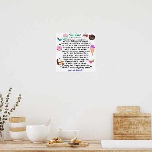 The Diet by SRF ポスター (キッチン)