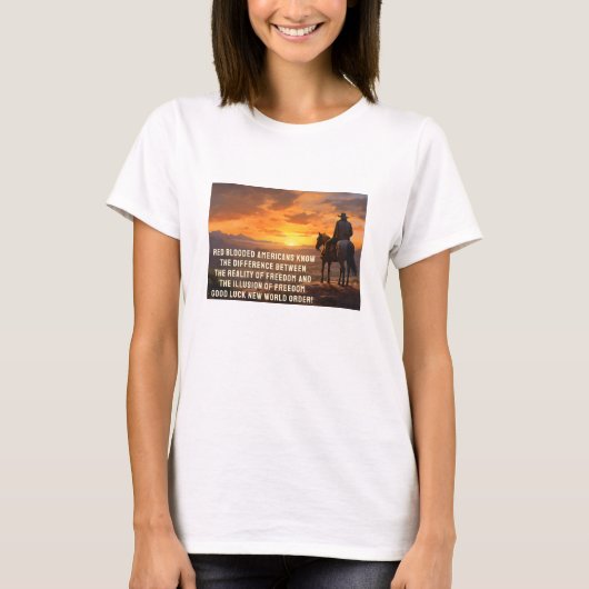 The Difference - sunset (light) T-Shirt Tシャツ (正面)