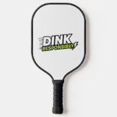 The Dink Master ピックルボールラケット (裏面)