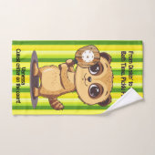 The Dinkin’ Stinkin’ Scrubkat! ハンドタオル (ハンドタオル)