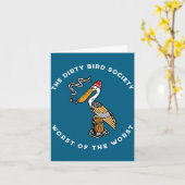 The Dirty Bird Society Worst Of The Worst Cartoon  カード (黄色い花)