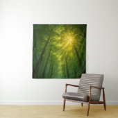 The Divine Light Path: Cathedral of the Emerald Fo タペストリー (インサイチュ)