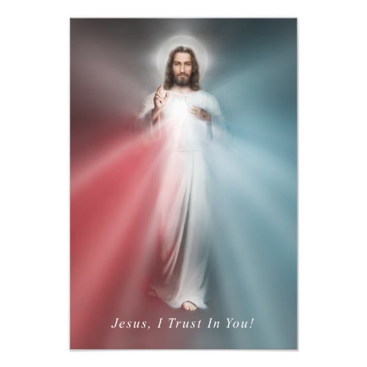 The Divine Mercy Image 13x19フォトプリント フォトプリント (正面)