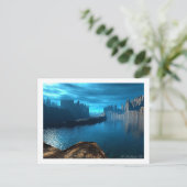 The_Diving_Rock_by_Jellaboom ポストカード (スタンド正面)