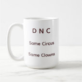 The DNC Circus コーヒーマグカップ (左)