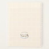 The Do Nothing Kitty プランナー手帳 (裏面)