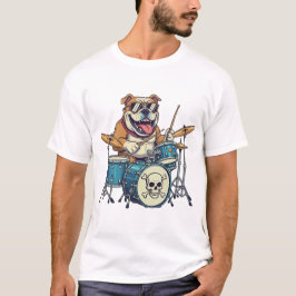 The Dog Drummer  Tシャツ