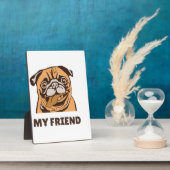 The Dog is My Friend フォトプラーク (側面)