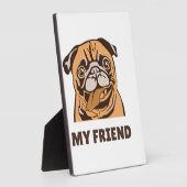 The Dog is My Friend フォトプラーク (側面)