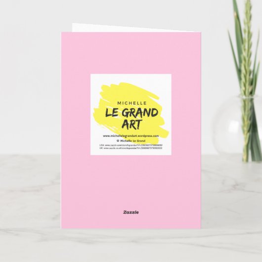 The Dog Mothers Day Cardからかわいい カード (裏面)