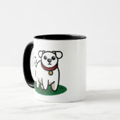 The Dog - The Cat's Friend Mug マグカップ (正面左)