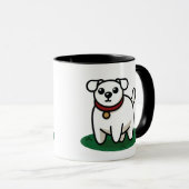 The Dog - The Cat's Friend Mug マグカップ (正面右)