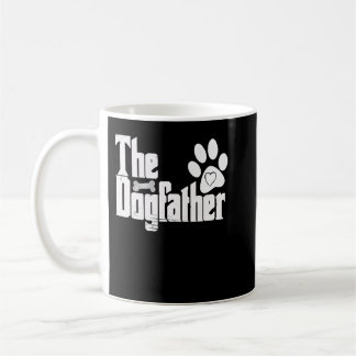 The Dogfather Bone Dog Lover Dad Funny Father's Da コーヒーマグカップ
