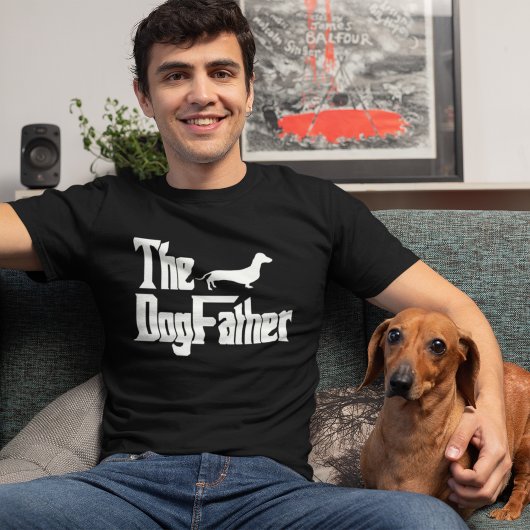 The Dogfather Dachshund Funny Tシャツ