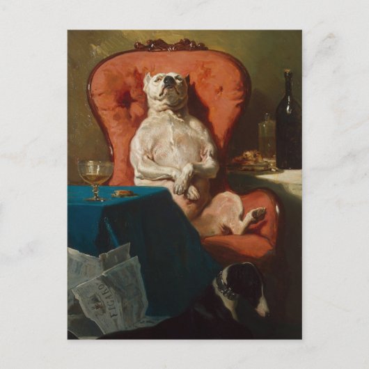 The Dogfather Don Smug Pug, aka Pug Daddy ポストカード (正面)