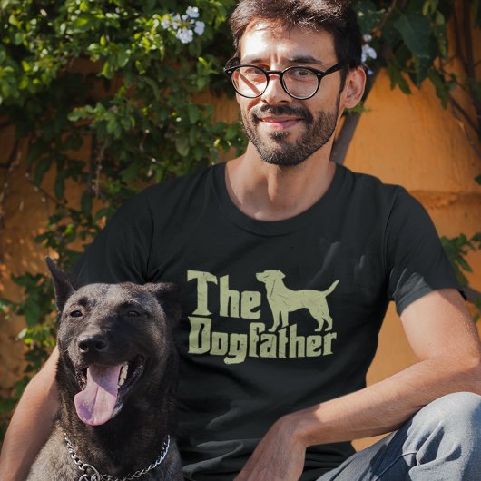 The Dogfather Funny Dog Lover Tシャツ