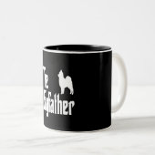 The Dogfather Lover Gift ツートーンマグカップ (正面右)