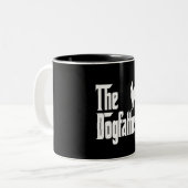 The Dogfather Lover Gift ツートーンマグカップ (正面左)