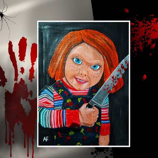 The Doll Painting by Alfred Fox キャンバスプリント